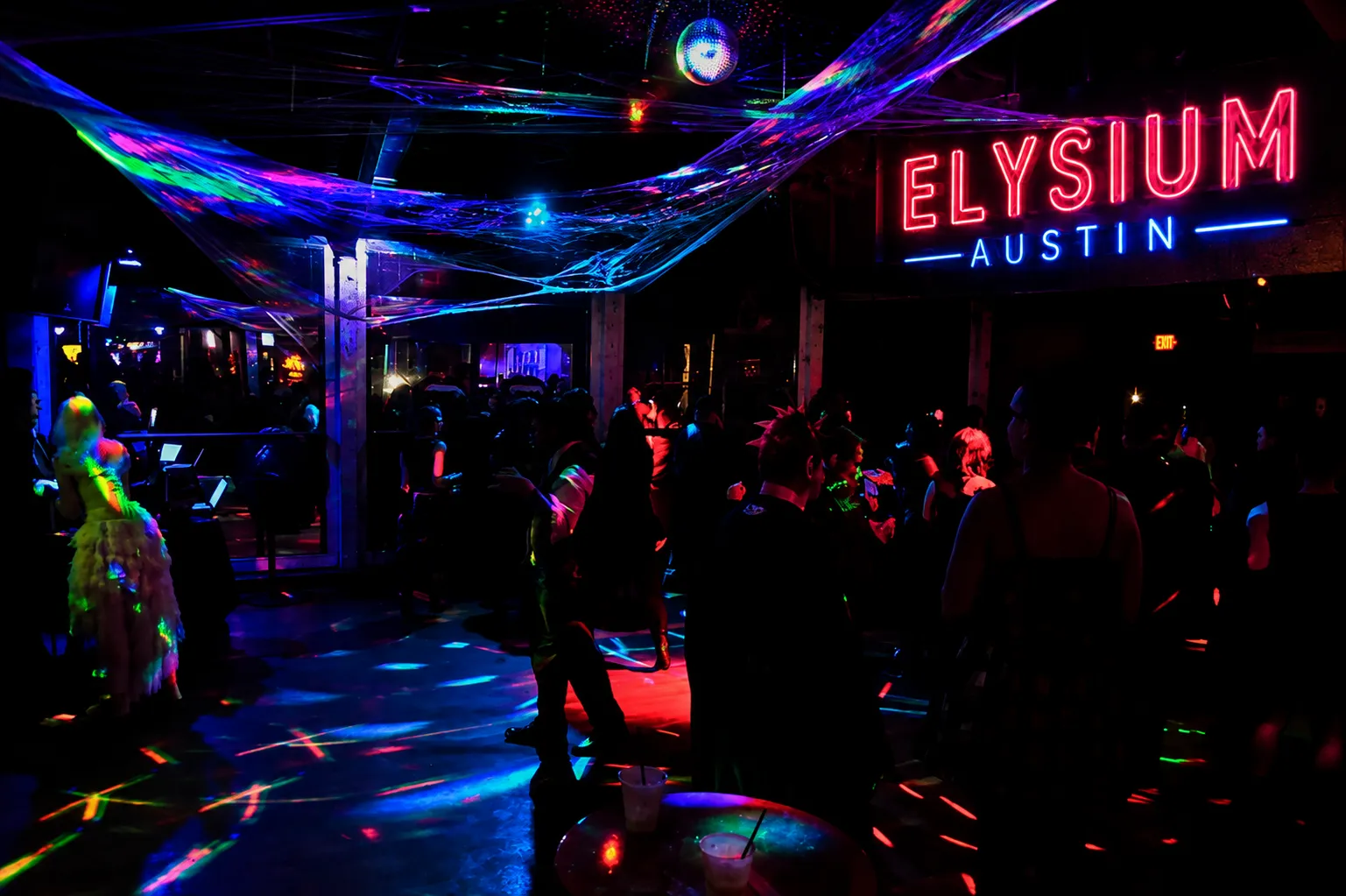 Elysium remains one of the area's most recognizable nightlife venues