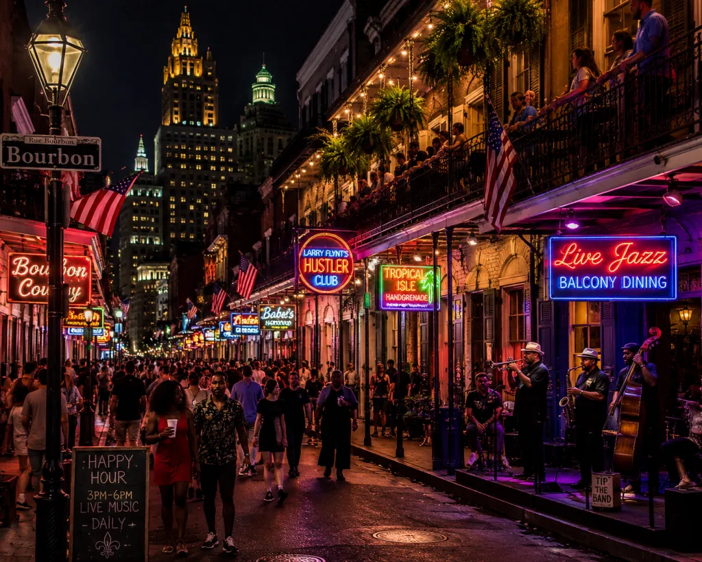 New Orleans awaits you with a drink in hand