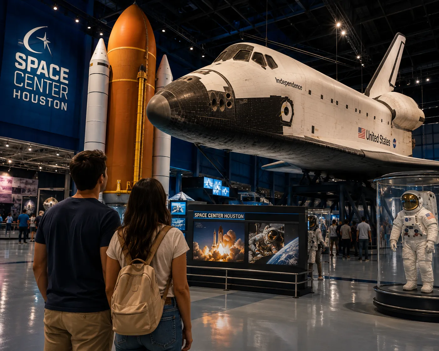 Space Center Houston becomes one of the highlights of the entire trip