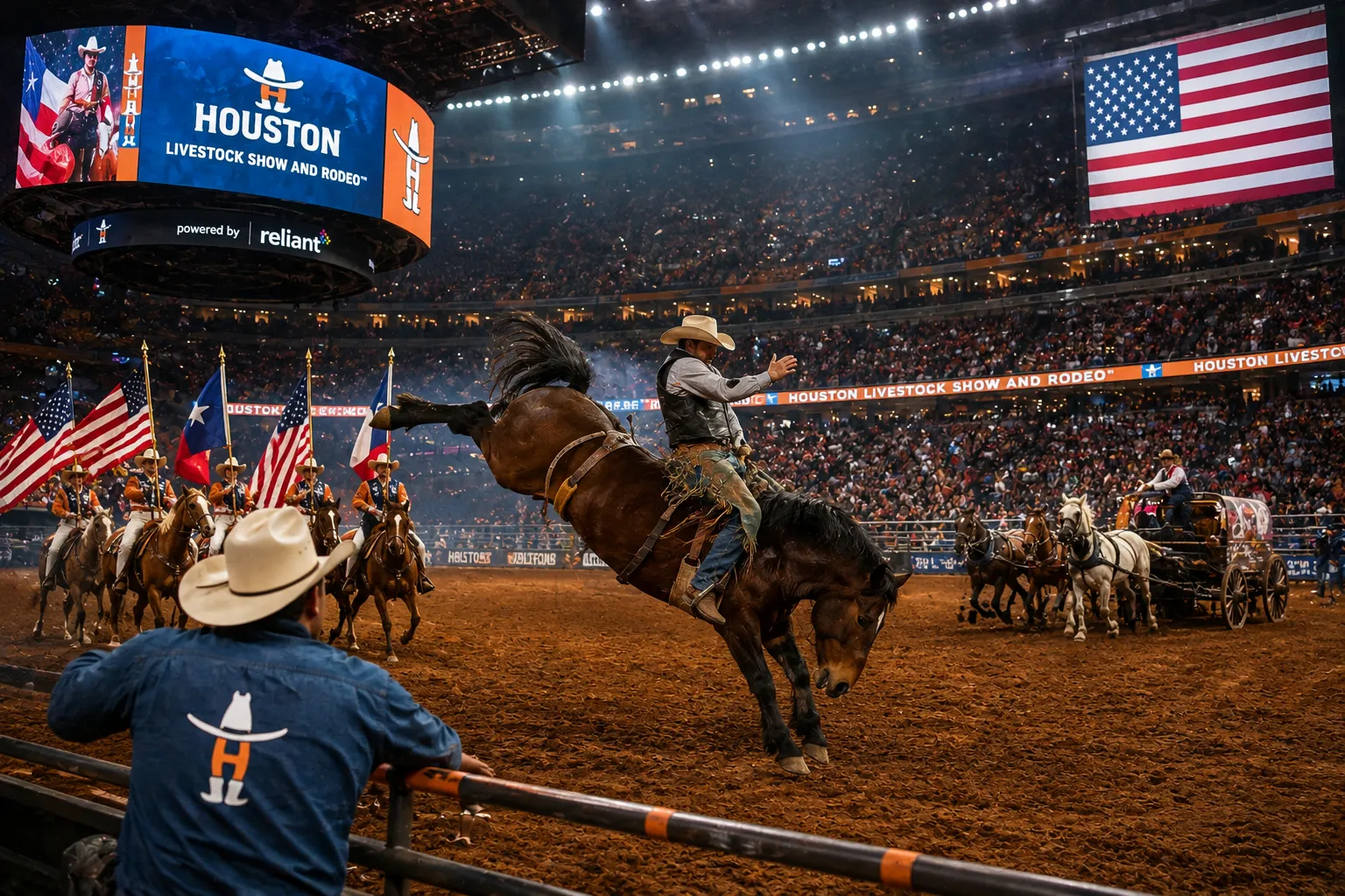The event brings together rodeo competitions, live entertainment, food, carnival attractions, and concerts at NRG Park