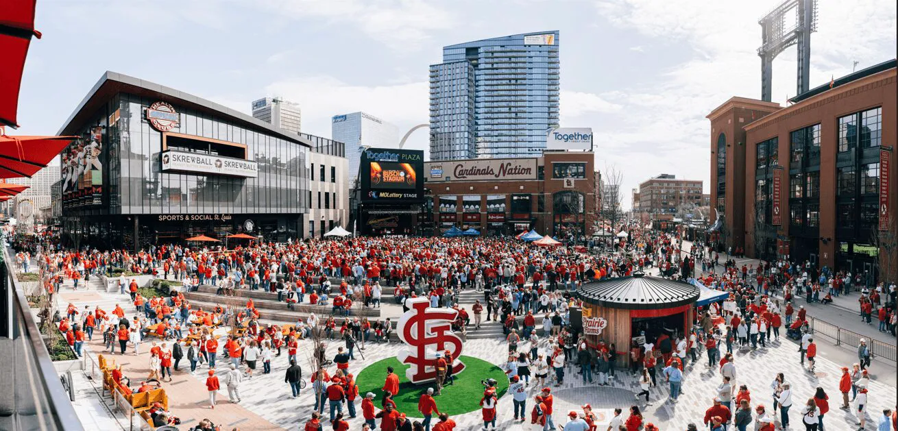 Ballpark Village is particularly popular if you want a lively atmosphere