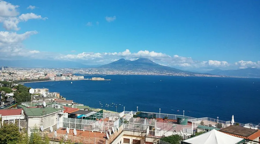 Walk Along the Lungomare in Naples, Italy