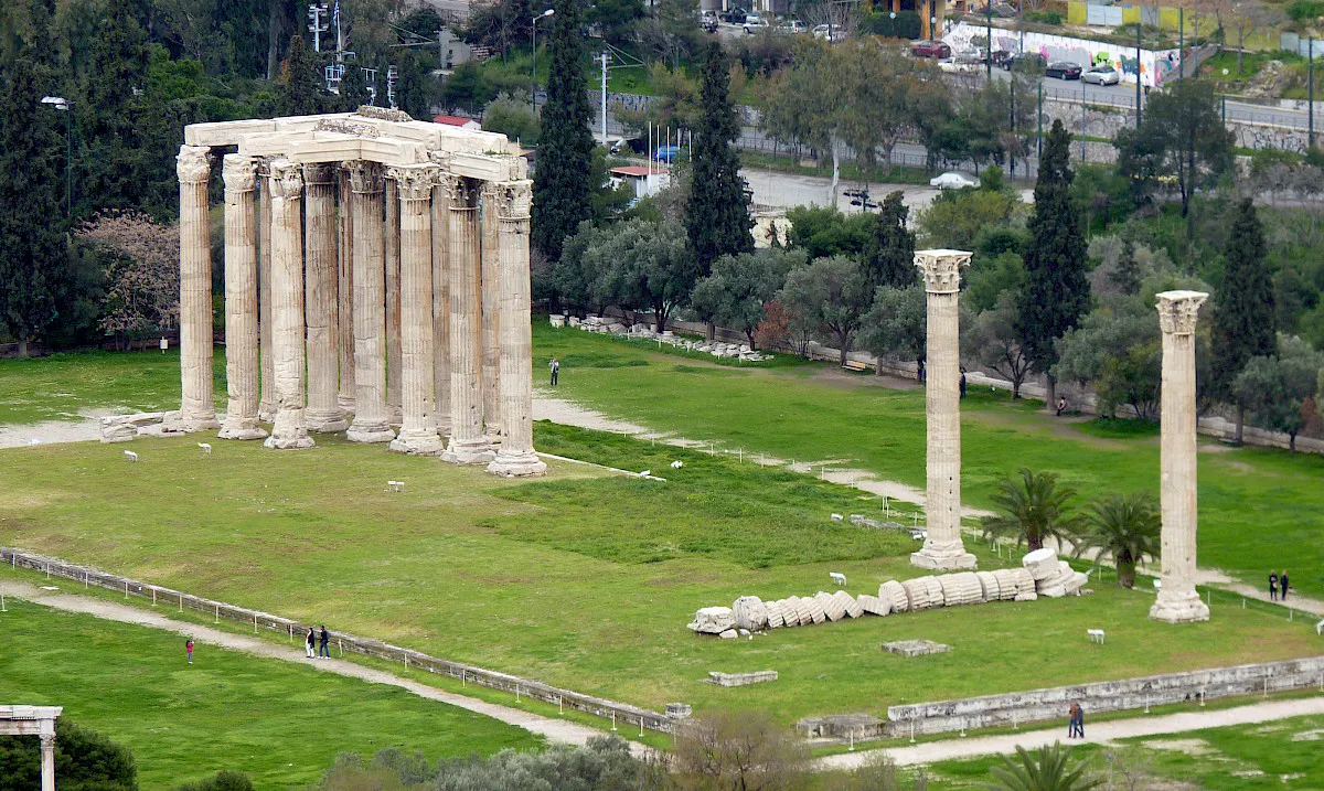 The Temple of Olympian Zeus