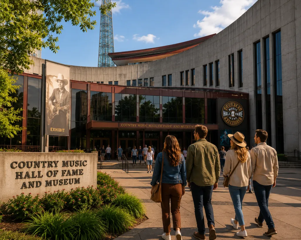 The Country Music Hall of Fame and Museum stands as the ultimate cathedral of this musical genre.