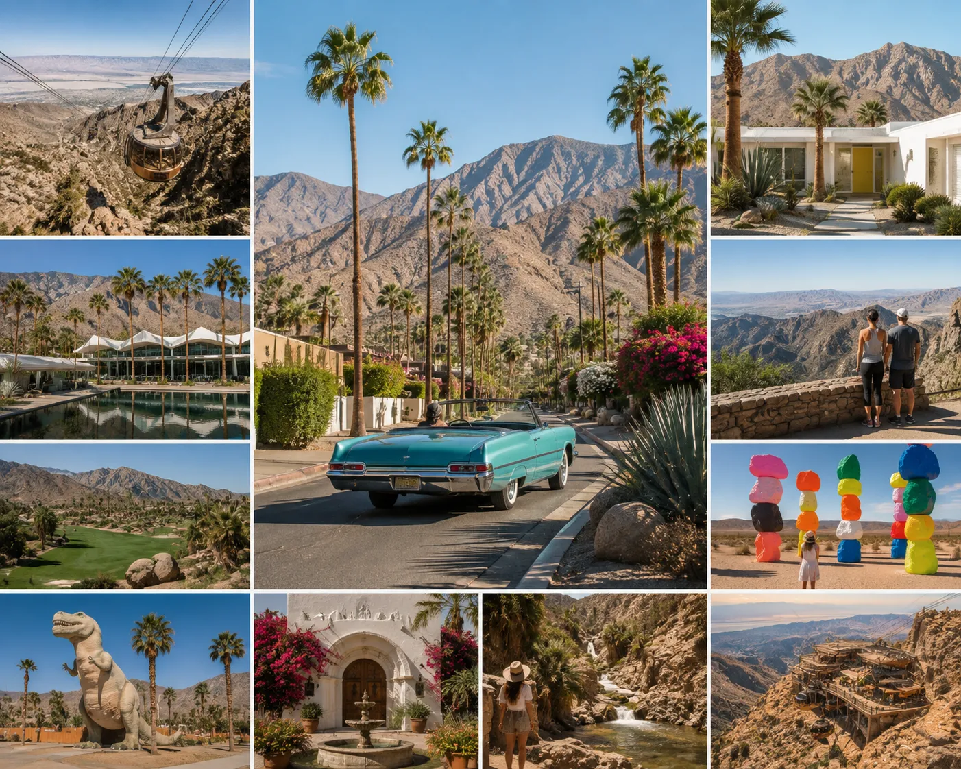 That variety creates the real magic of Palm Springs