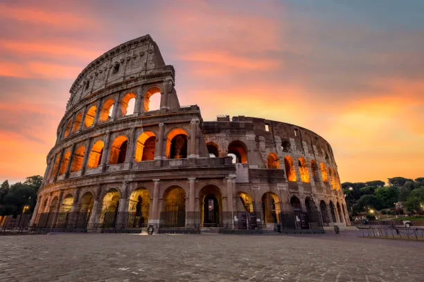 The Colosseum in Rome