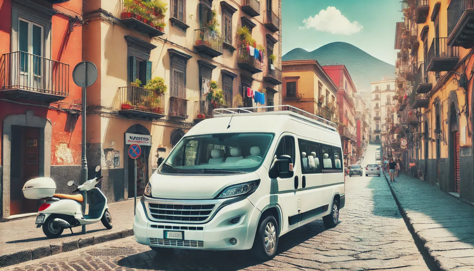 Use private transportation to navigate Naples Italy