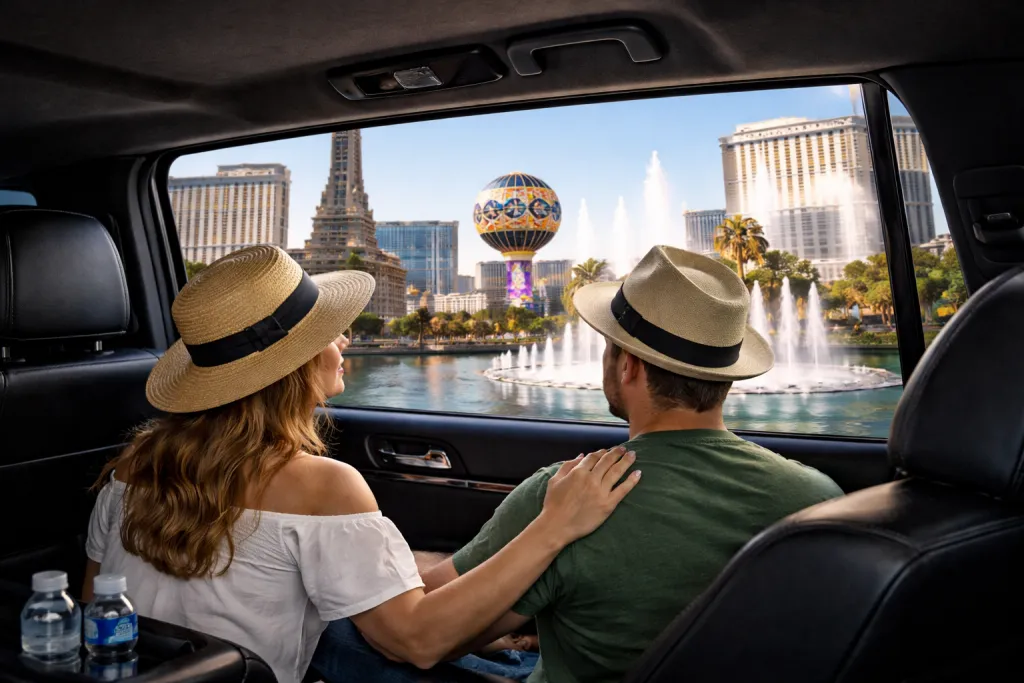 Booking a private transfer from Harry Reid International Airport