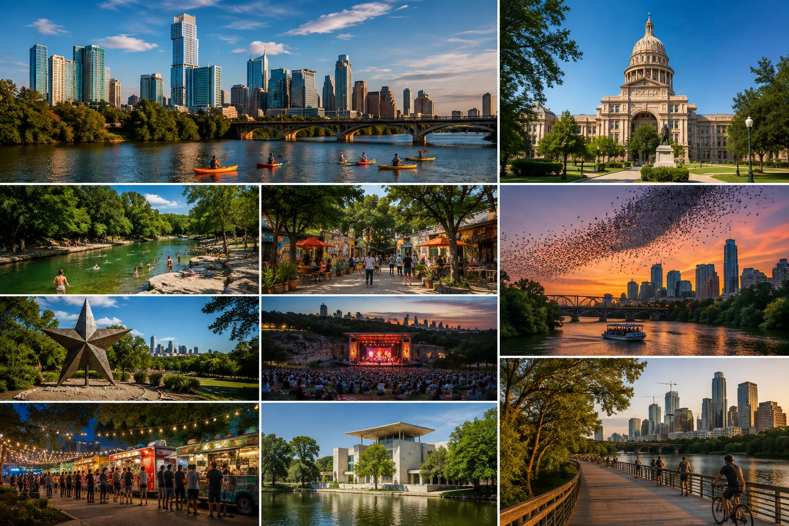 Top ten must visit attractions in Austin