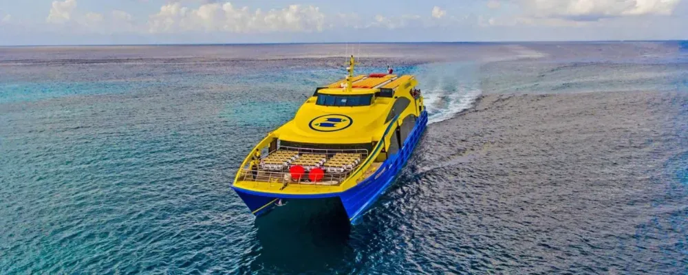 The ferry, Isla Mujeres