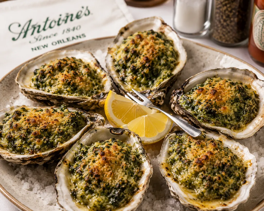 Oysters Rockefeller