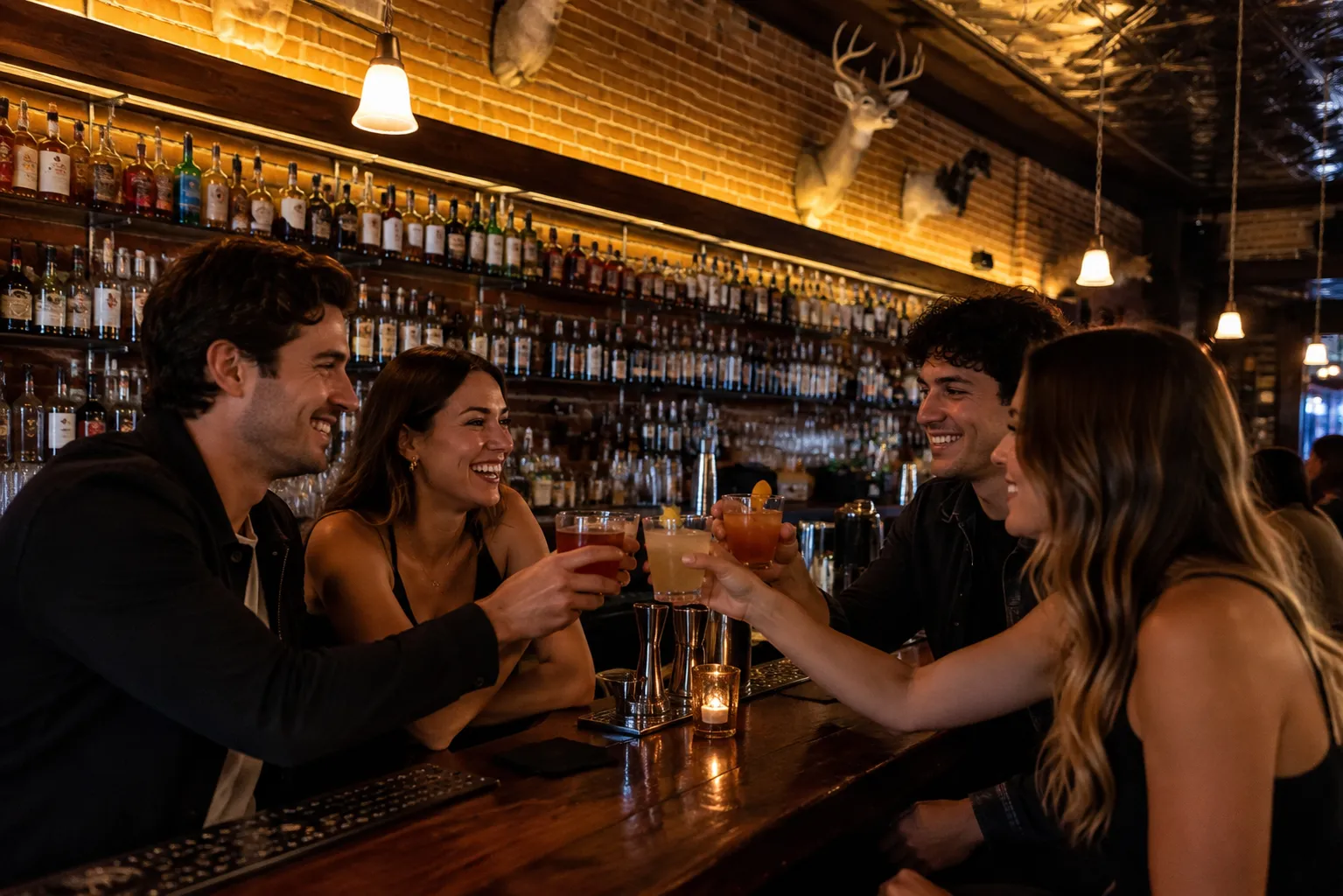 One of the city's most acclaimed cocktail bars is The Sugar House.