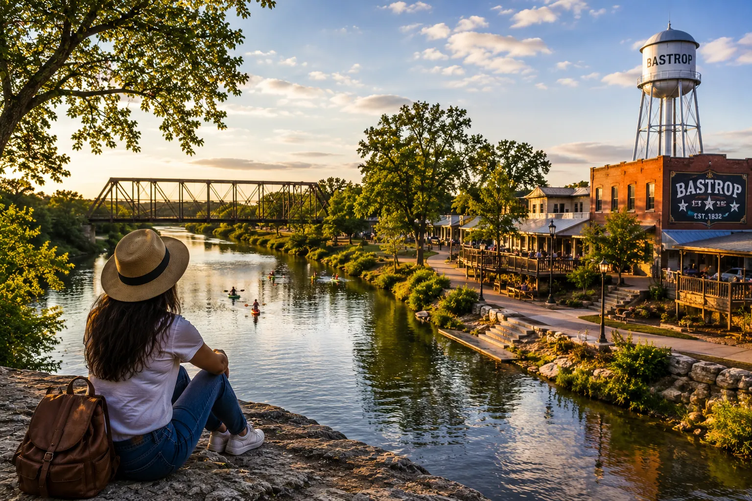 Bastrop provides an easy escape when you want nature without traveling too far from Austin