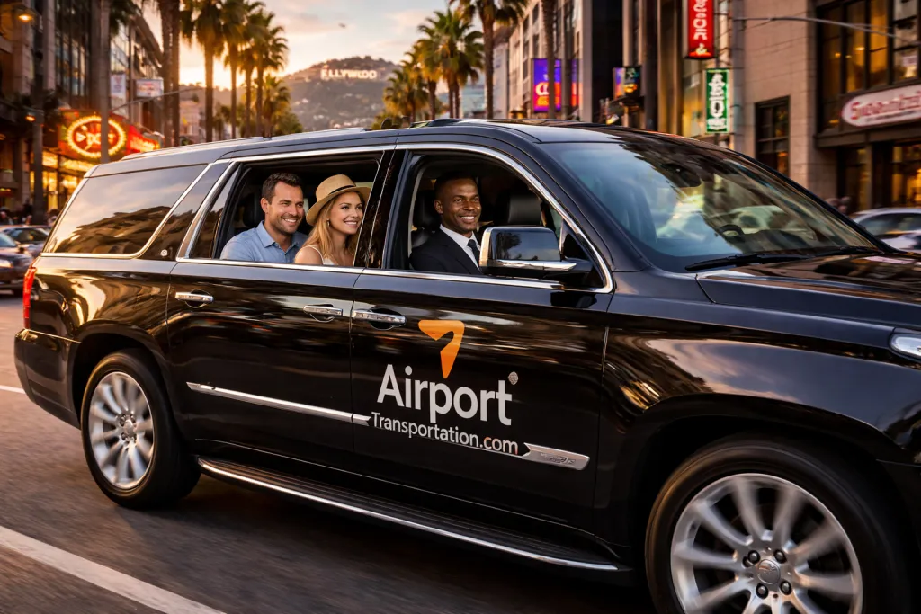 Booking a private Airport Transportation service