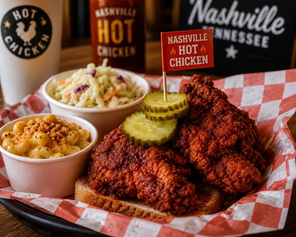 The undisputed king of the local table is Hot Chicken.