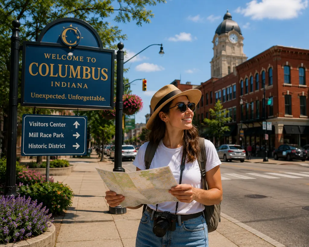 Columbus is a small city with an astonishing history