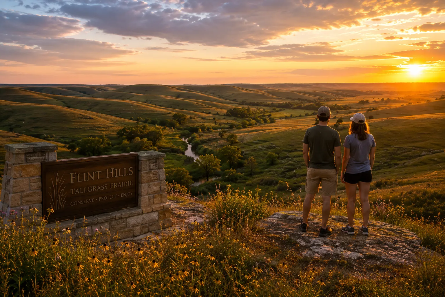If one landscape captures the essence of Kansas, it is Flint Hills