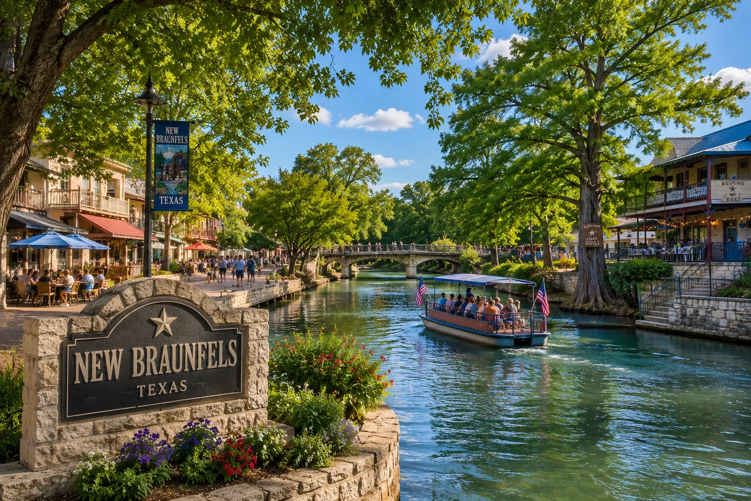 Families and groups of friends often enjoy New Braunfels because the area offers plenty of ways to stay active throughout the day