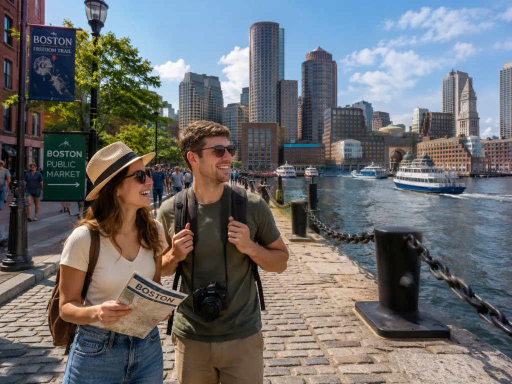 Top ten must visit attractions in Boston.