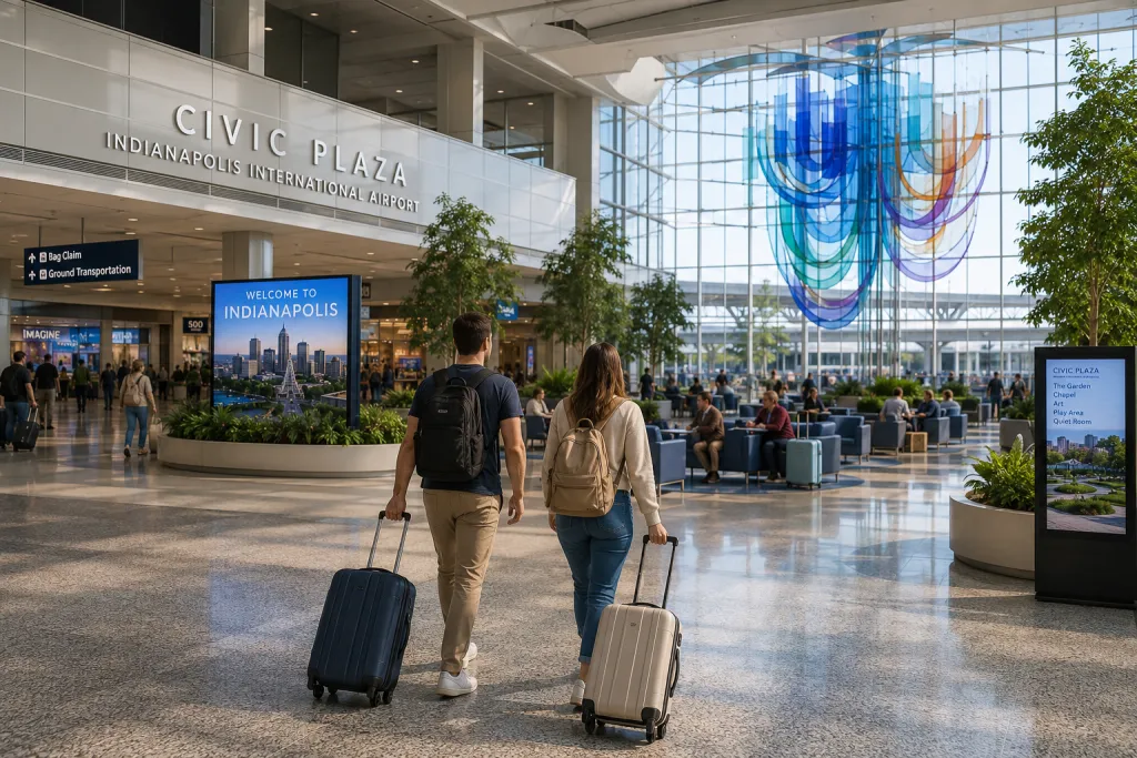 Civic Plaza at Indianapolis Airport 