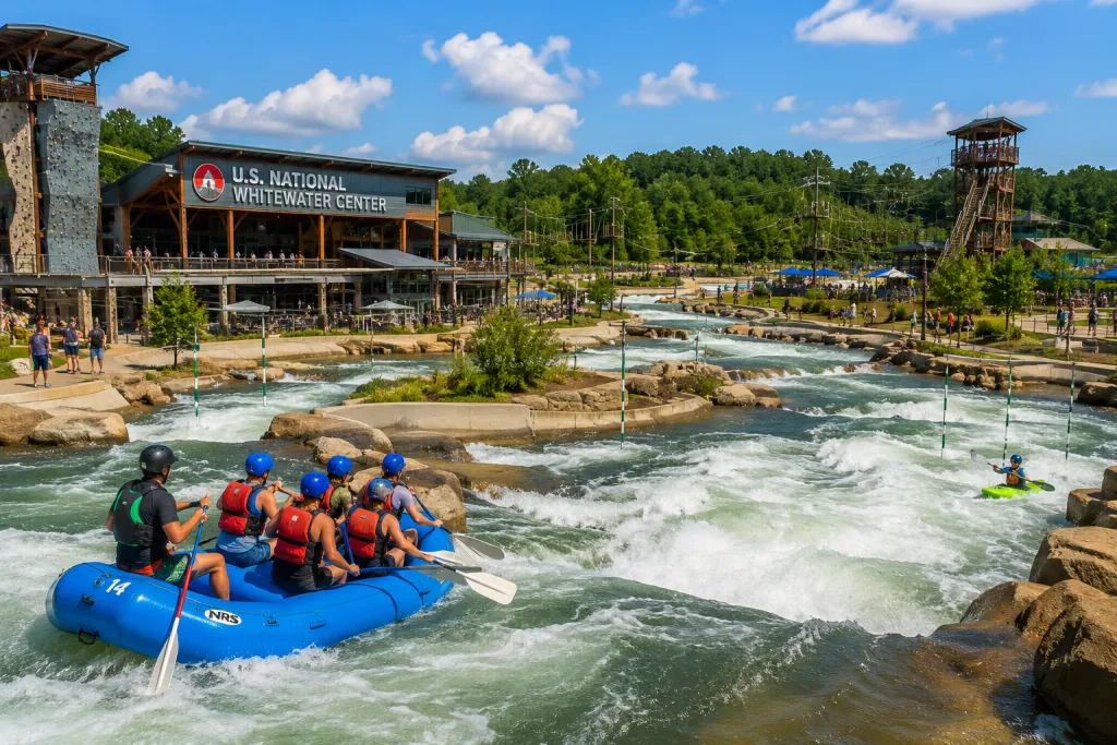 The U.S. National Whitewater Center.