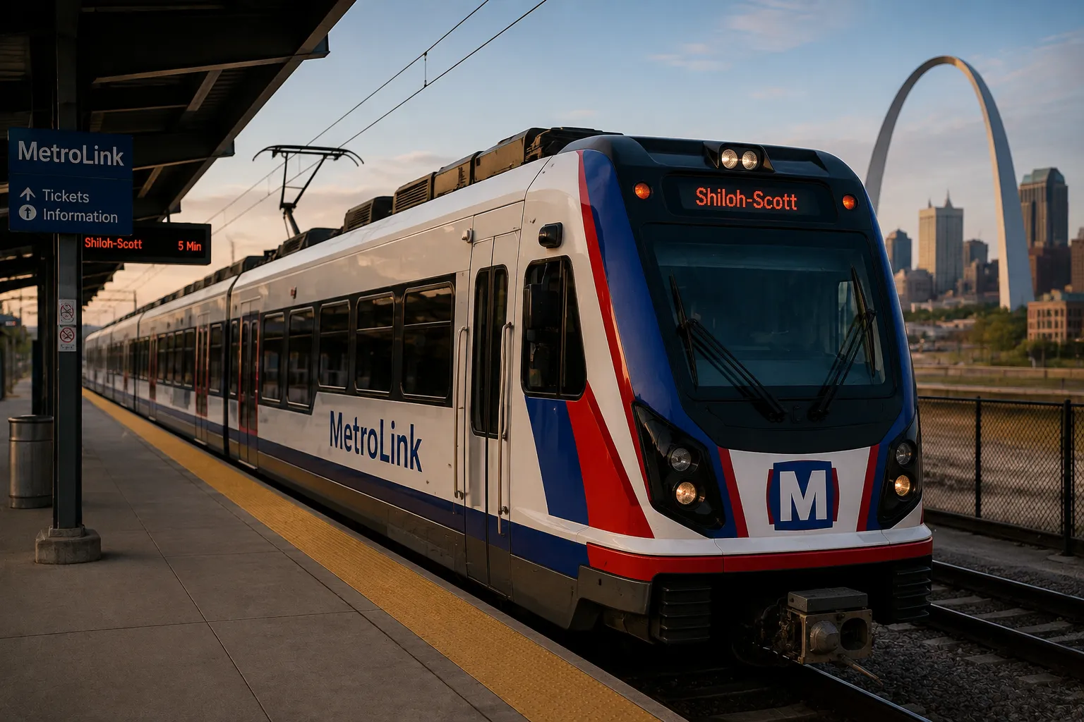The system has stations directly at Terminal 1 and Terminal 2, making rail transportation easy to access from the airport