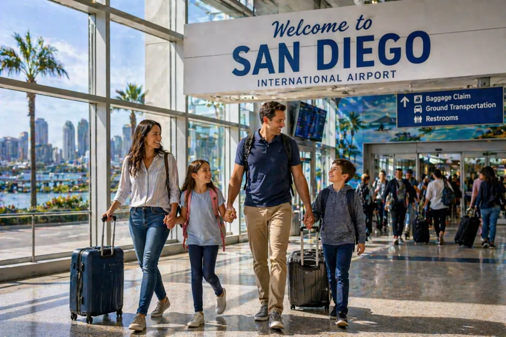 Your ultimate guide to getting from San Diego Airport to your destination.