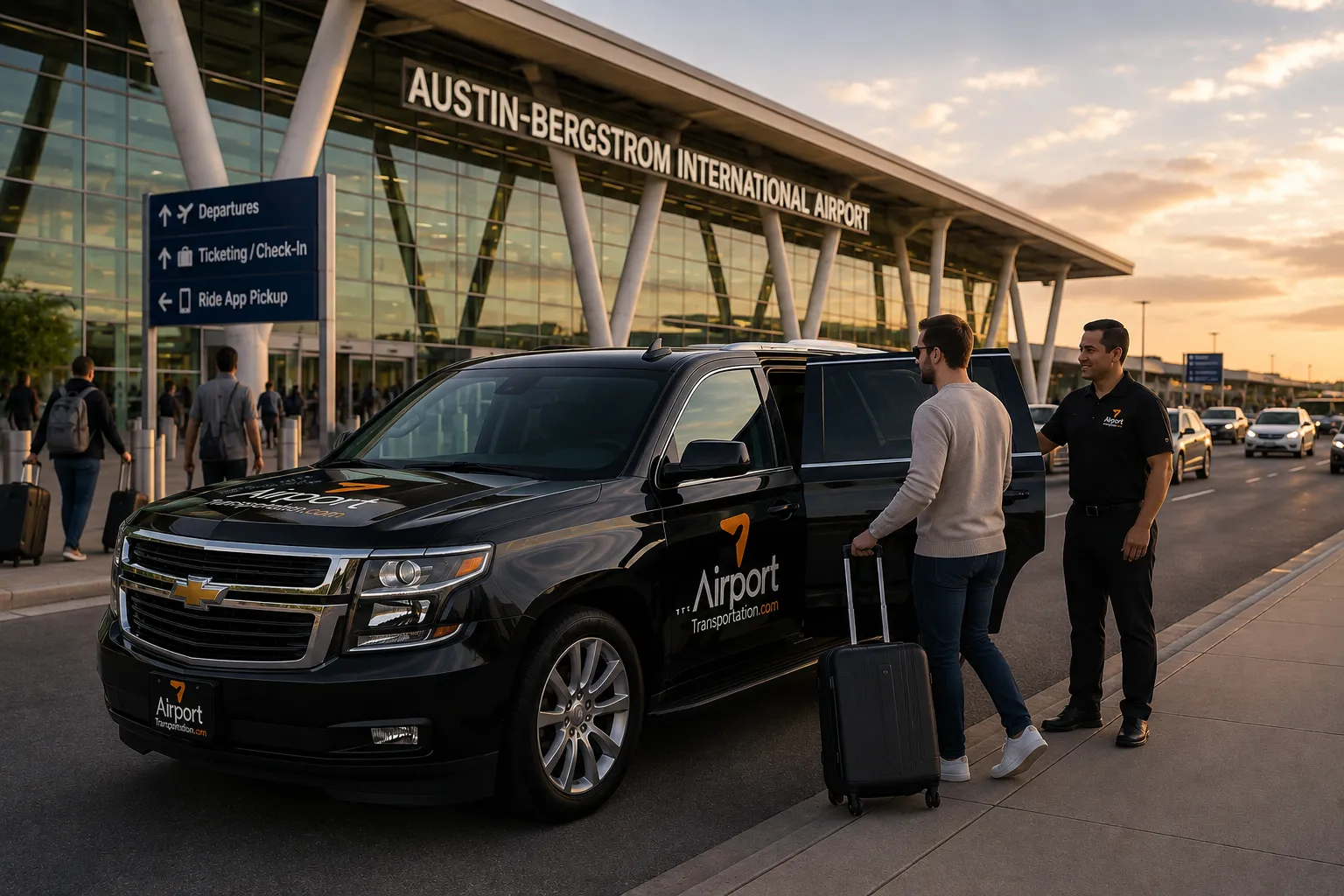 Private Airport Transportation works particularly well for families, couples with several bags, business travelers and groups visiting Austin for concerts, festivals or special events