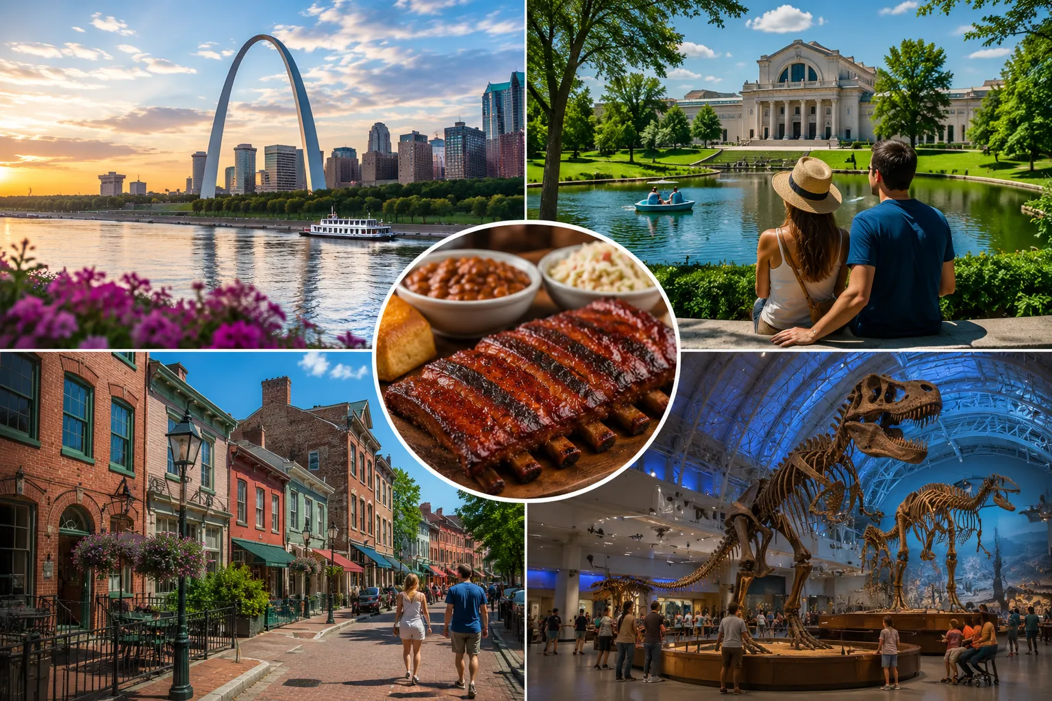 St. Louis has a relaxed personality, but that does not mean it lacks things to do